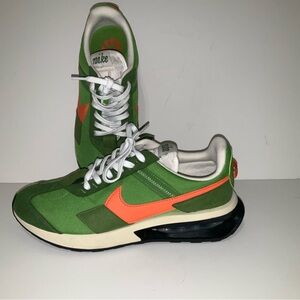 Nike Air Max Pre Day Green And Orange  Sneakers Size 10.5